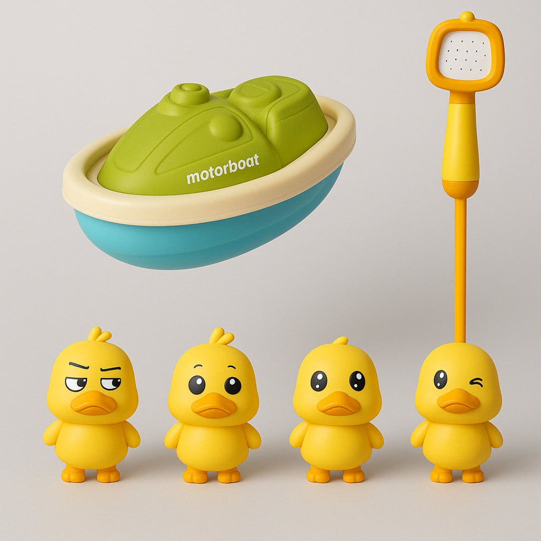 Canards Douche Magique – L’Amusement Prend le Bain